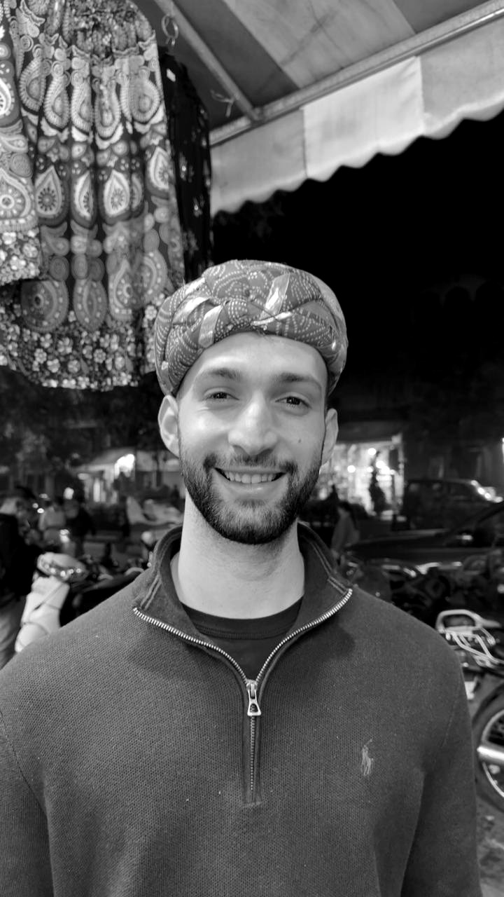Orestis Avraamidis, creator of Cosmos Cocktail Bar